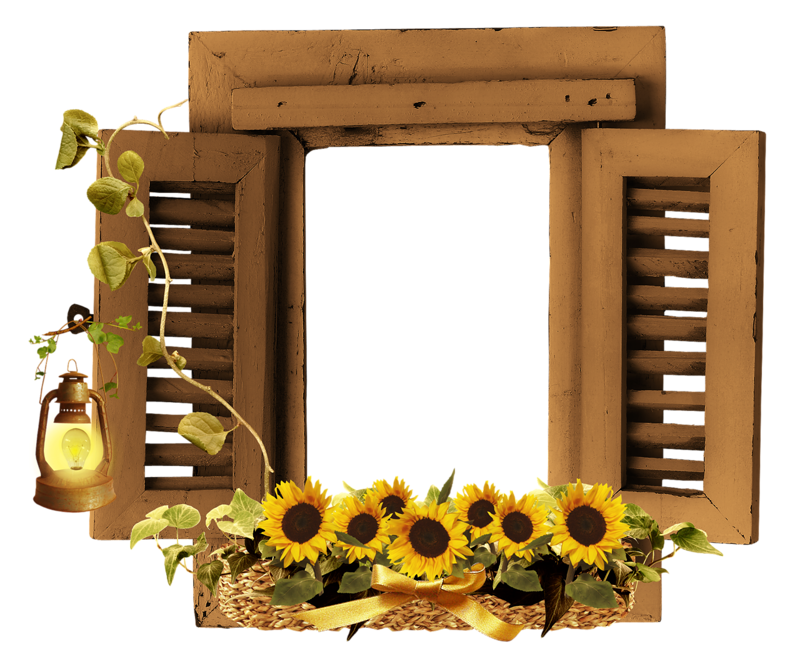 Рамка в деревенском стиле