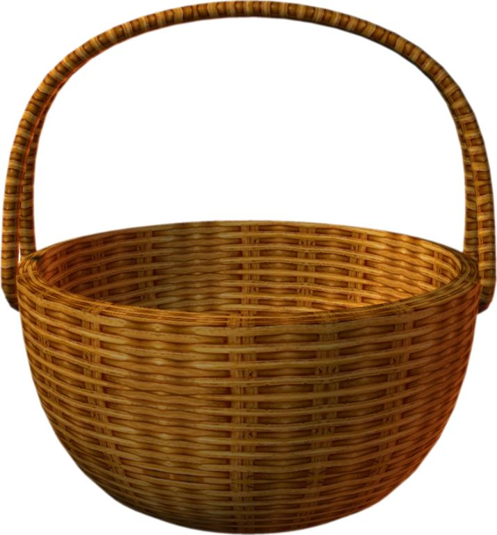Дети с корзинкой