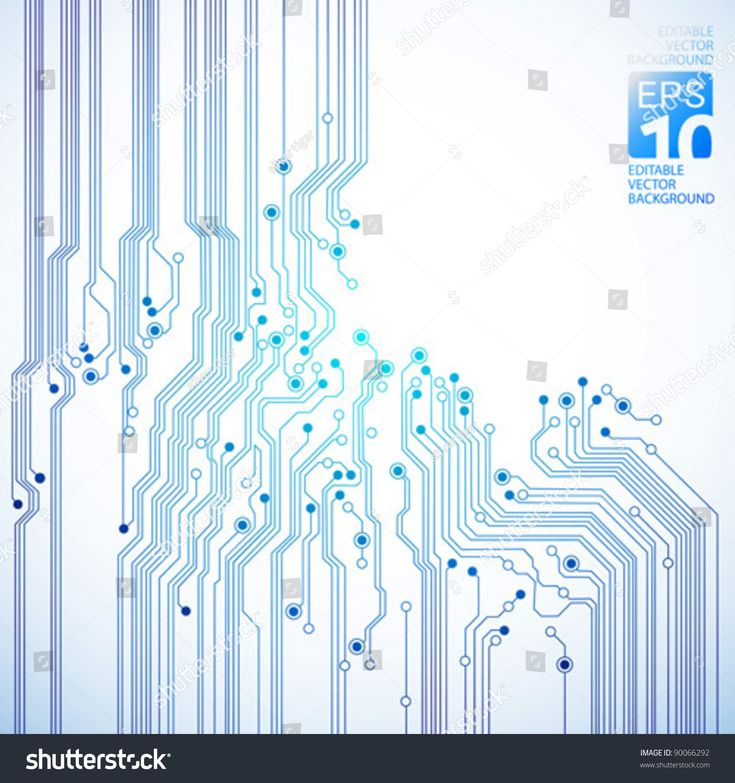 Технологичные линии без фона