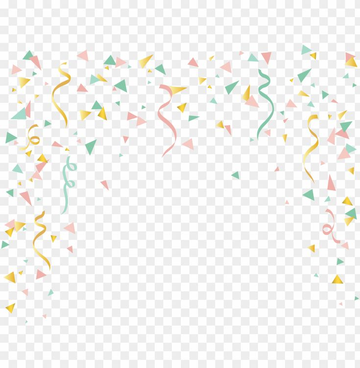 Конфетти клипарт