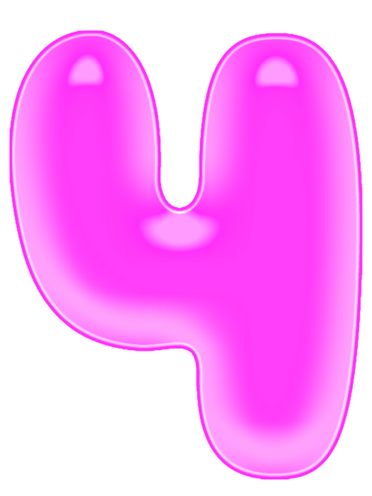 Объемные цветные буквы