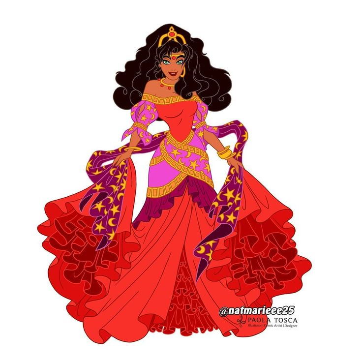 Цыганка Эсмеральда Дисней