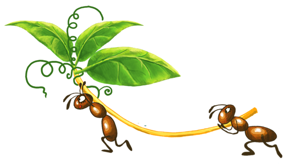 Муравей мультяшный