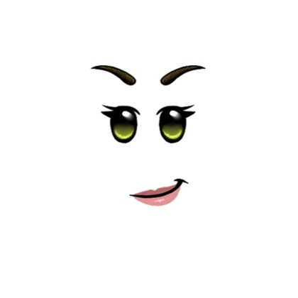 Лицо из РОБЛОКСА женское