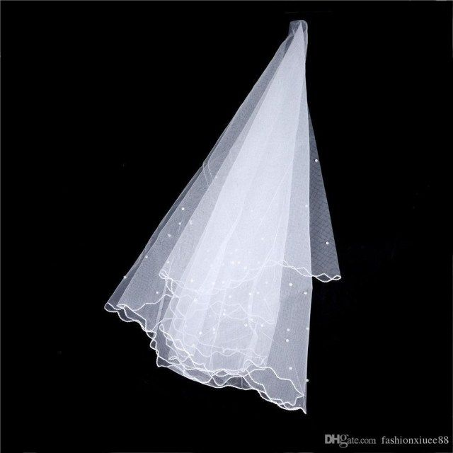 Прозрачная фата