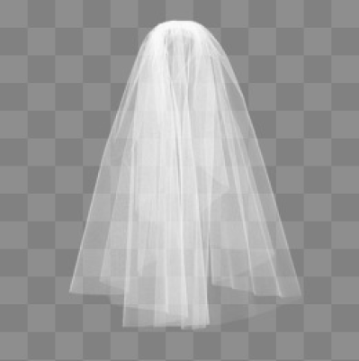 Прозрачная фата