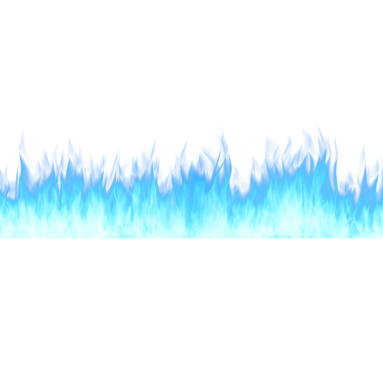 Эффект синего огня