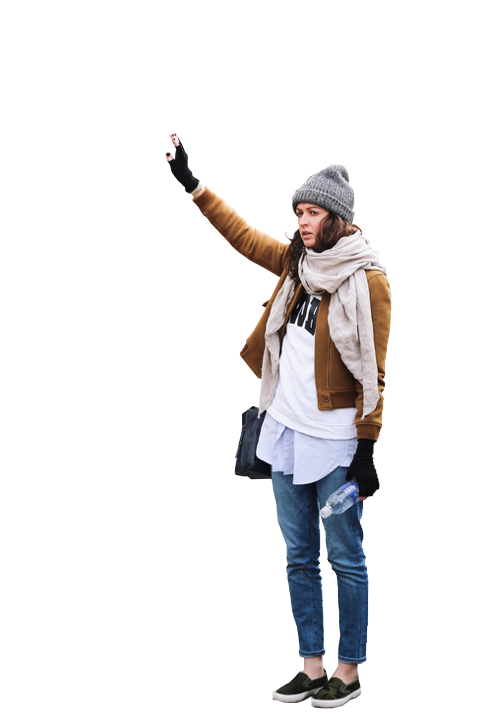 Зимняя одежда на белом фоне