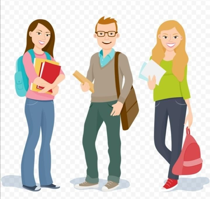 Студент мультяшный