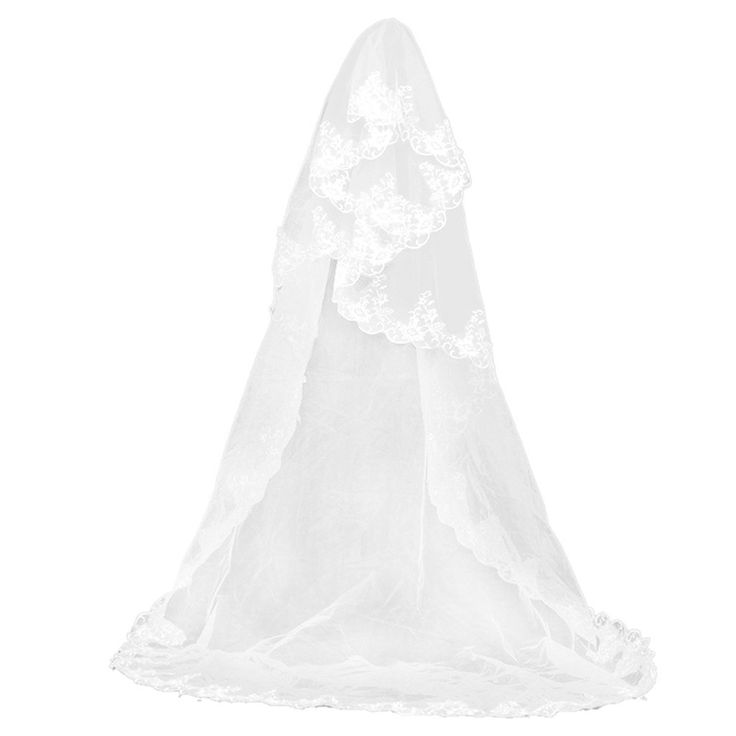 Прозрачная фата