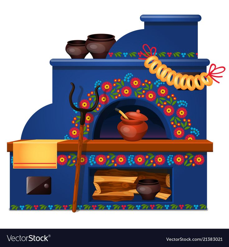 Русская печь для детей