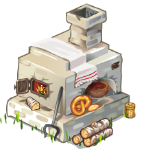 Русская печь для детей на прозрачном фоне