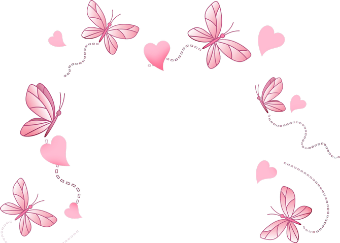 Рамка "бабочка"