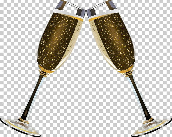 Бутылка шампанского