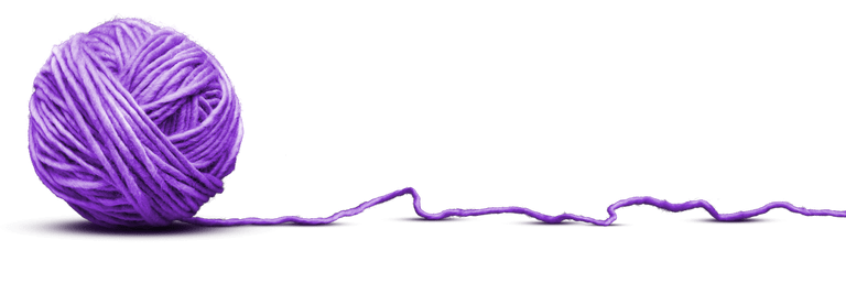 Пряжа на белом фоне