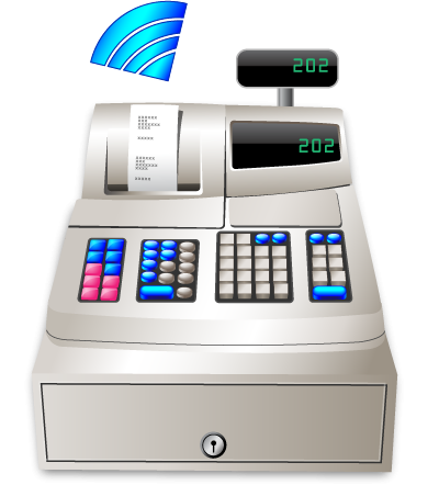 Пиктограмма кассовый аппарат