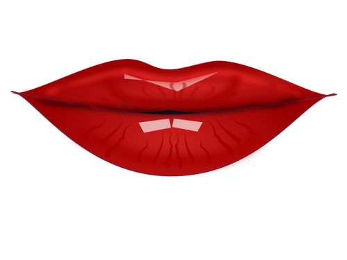 Губы мультяшные