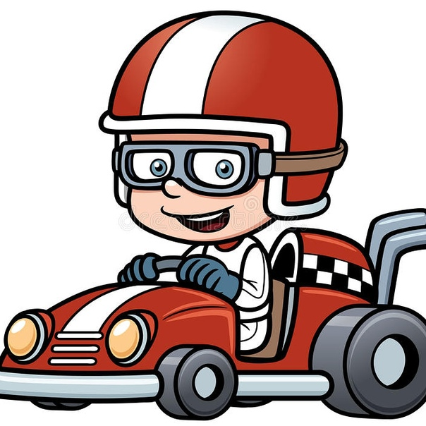 Ребенок гонщик