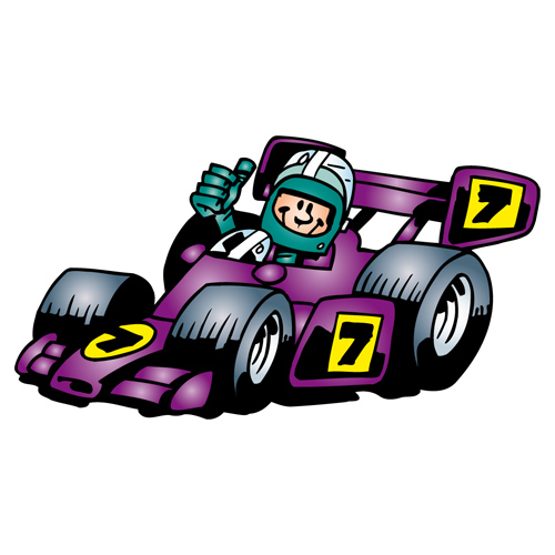 Гонщик картинка для детей