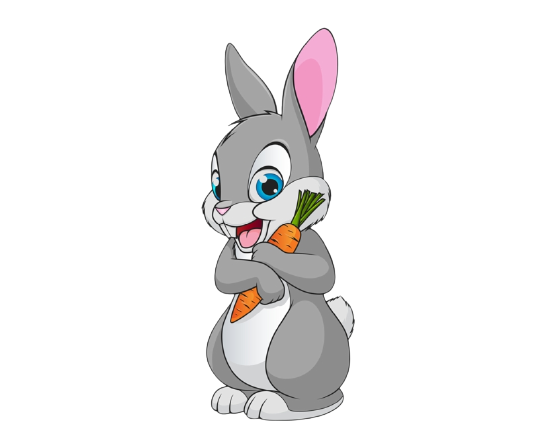 Кролик мультяшный