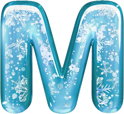 Зимние буквы