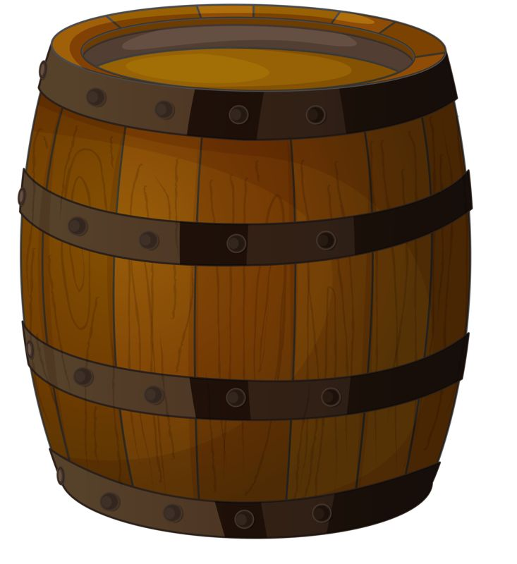 Деревянная бочка