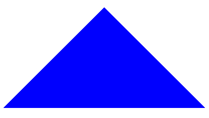 Синие геометрические фигуры