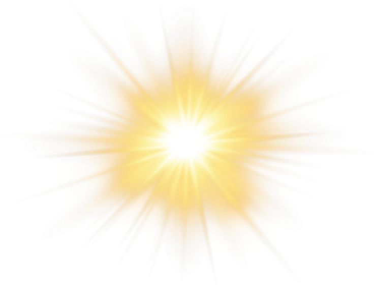 Свечение на белом фоне