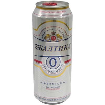 Банка пива Балтика 0