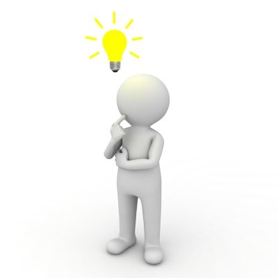 Человечек думает