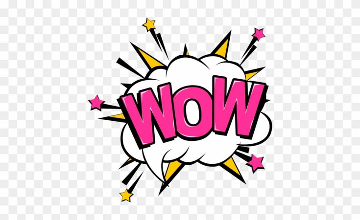 Надписит а стиле поп арт