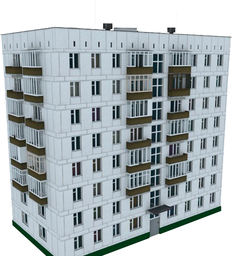 Панельное здание