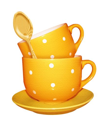 Кухонная посуда на прозрачном фоне