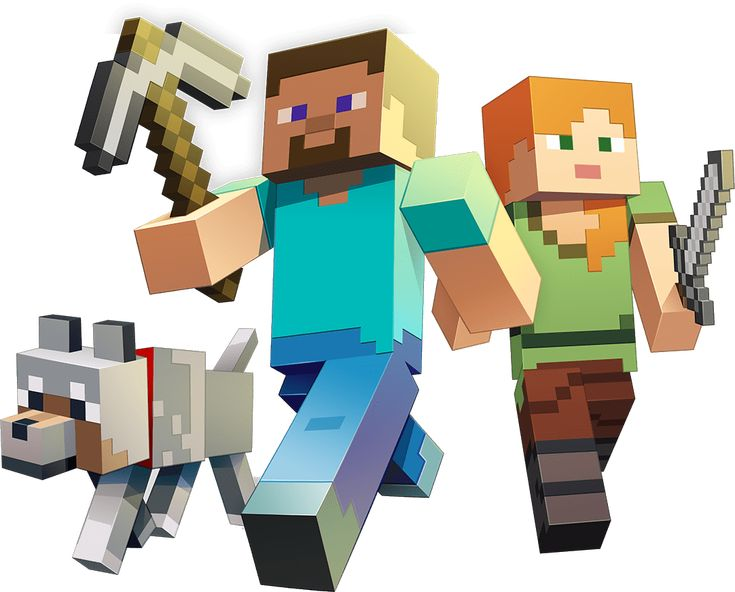 Minecraft characters