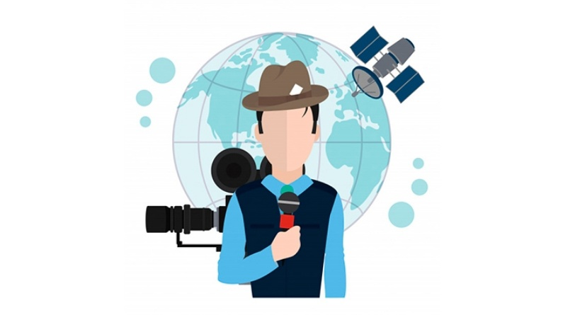 Журналист рисунок