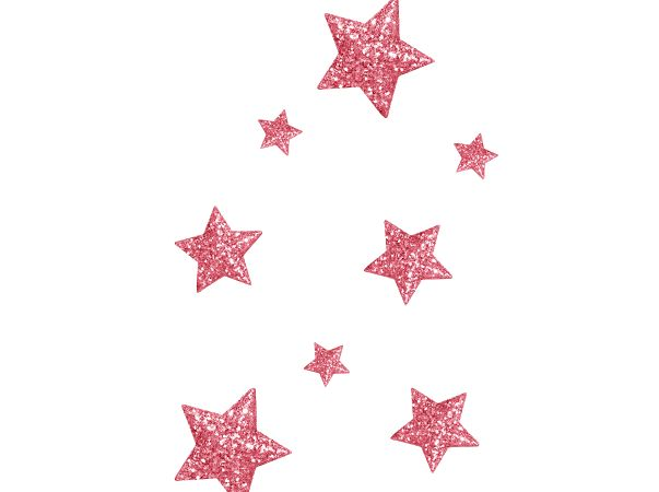 Звездочки на белом фоне