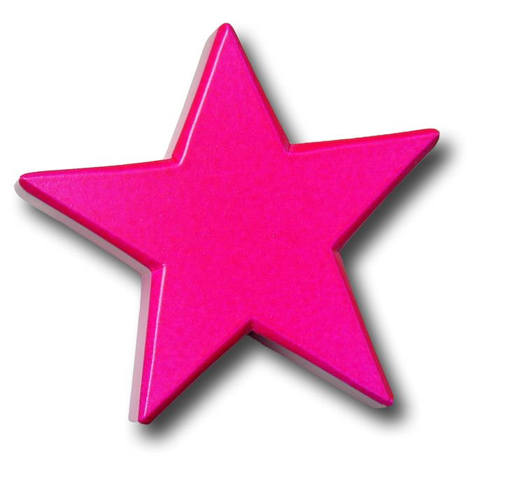 Розовая звезда