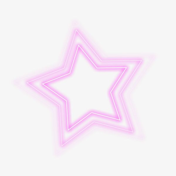 Розовая звезда