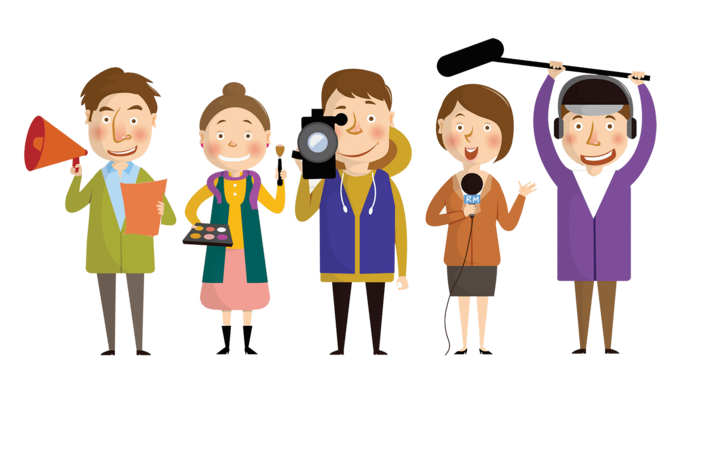 Журналисты мультяшные