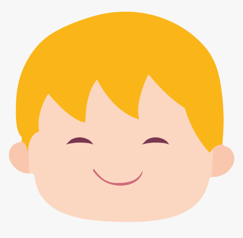 Лицо мальчика для детей