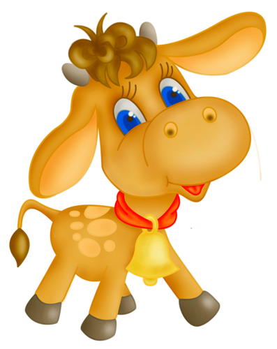 Бычок мультяшка