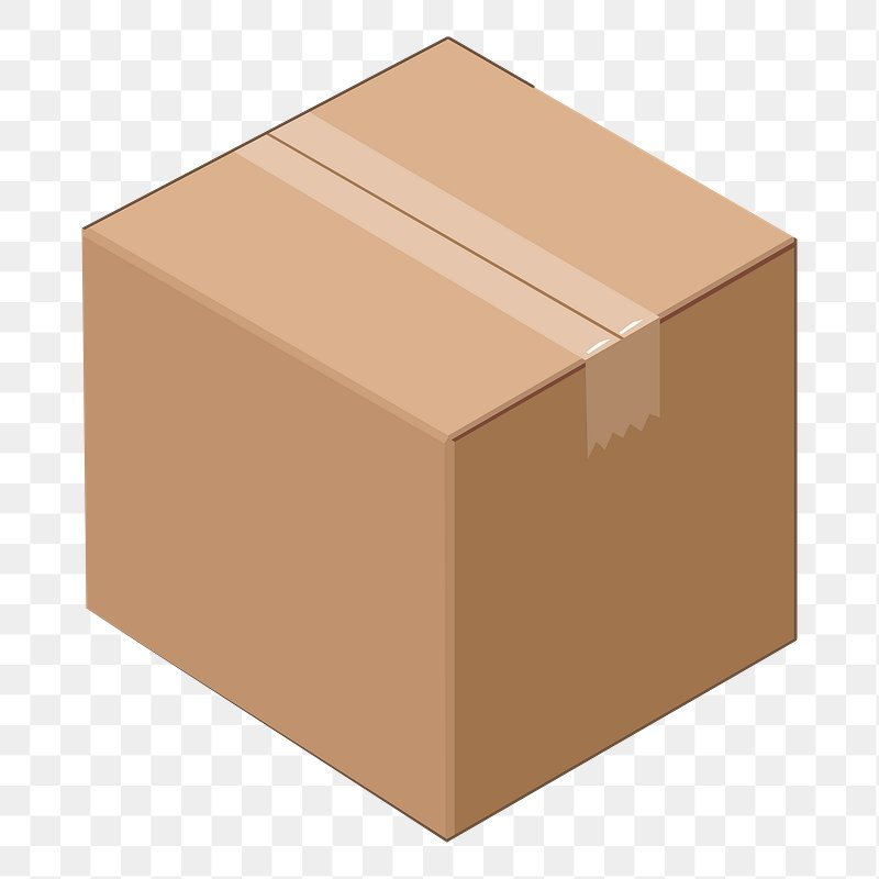 Коробки картонные прозрачные