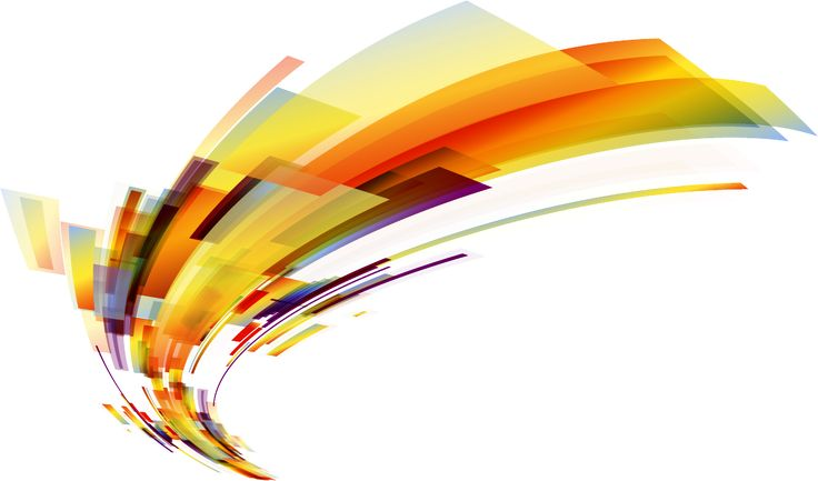 Абстрактные линии на белом фоне