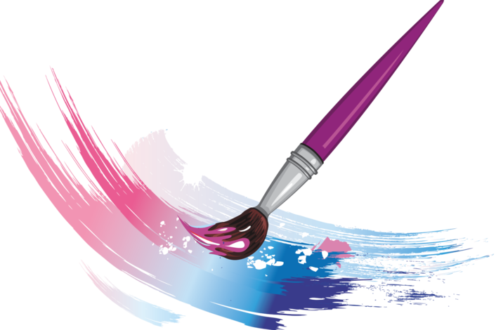 Кисть для рисования вектор