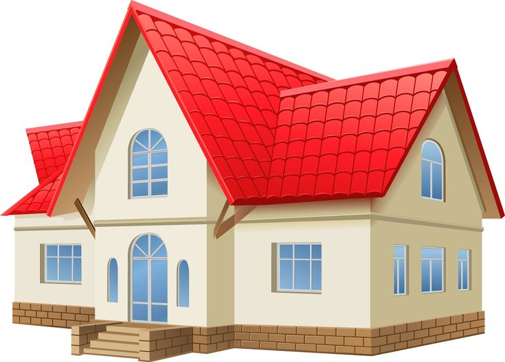 Домик без фона