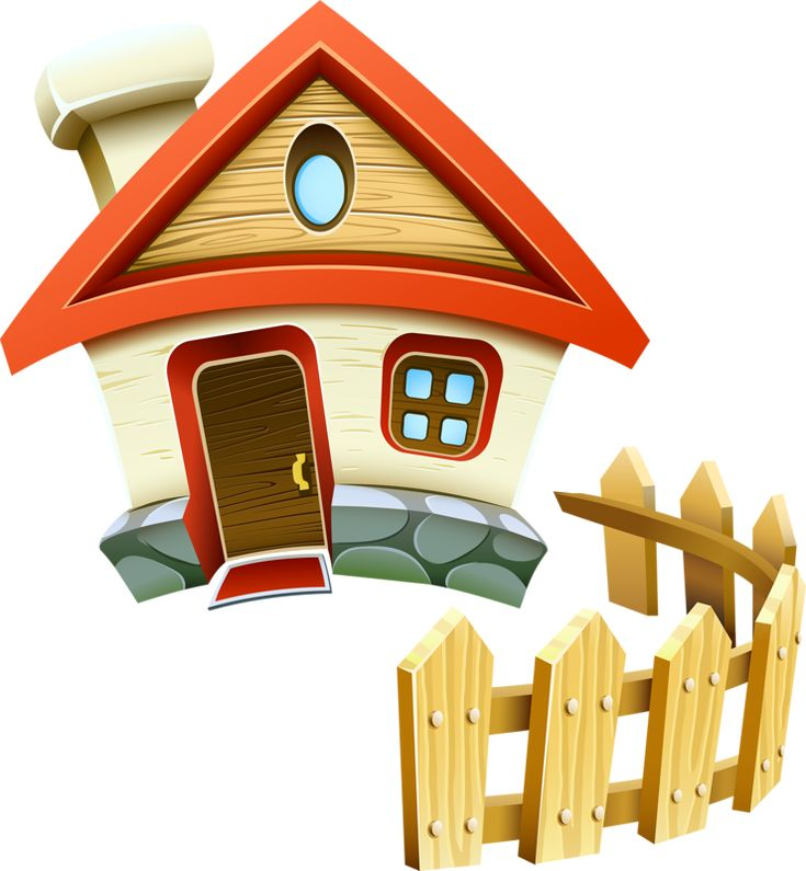 Дом мультяшный