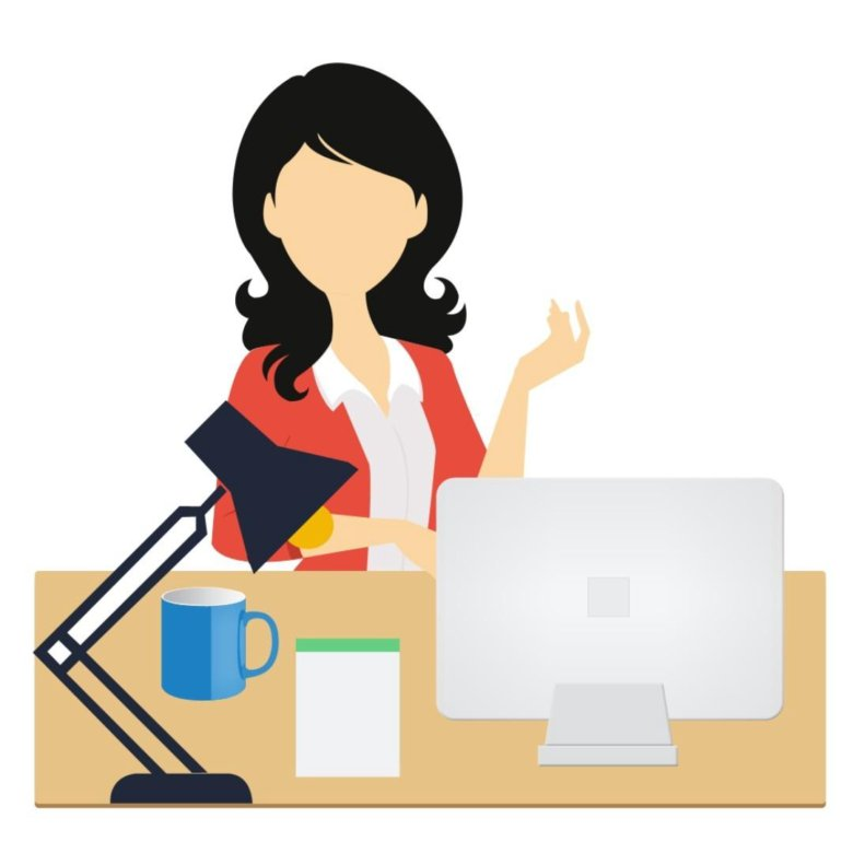 Векторные иллюстрации офис