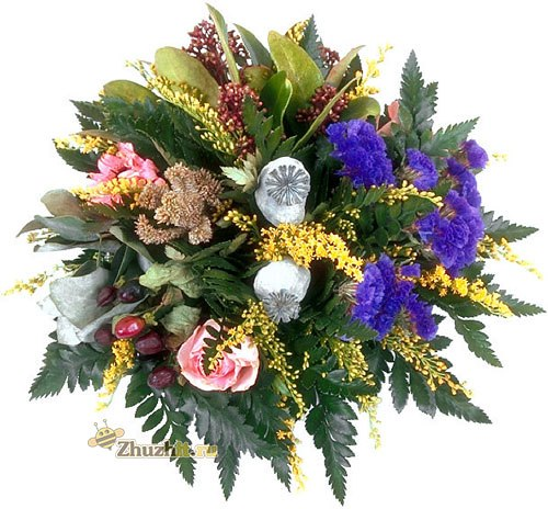 Букет из экзотических цветов