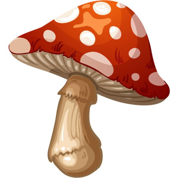 Мухоморы мультяшные