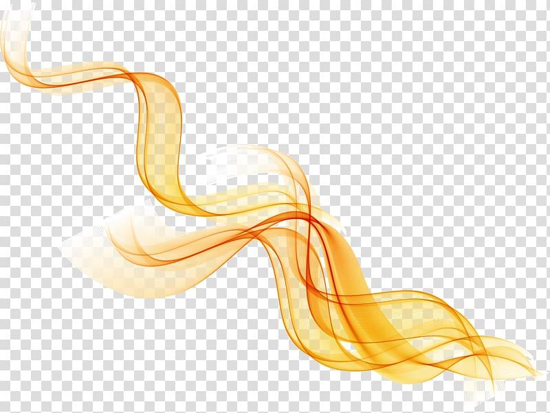 Абстрактные линии на прозрачном фоне